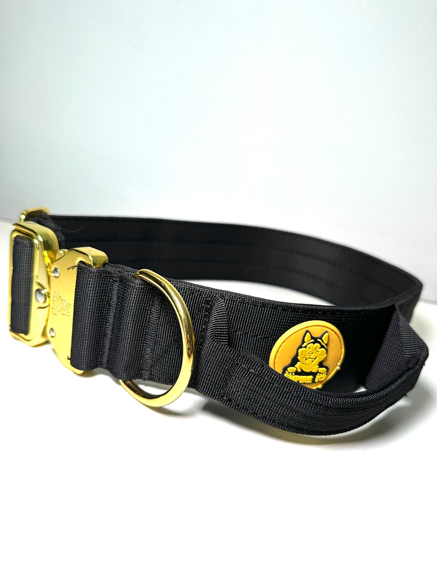 Black Combat Collar 5cm