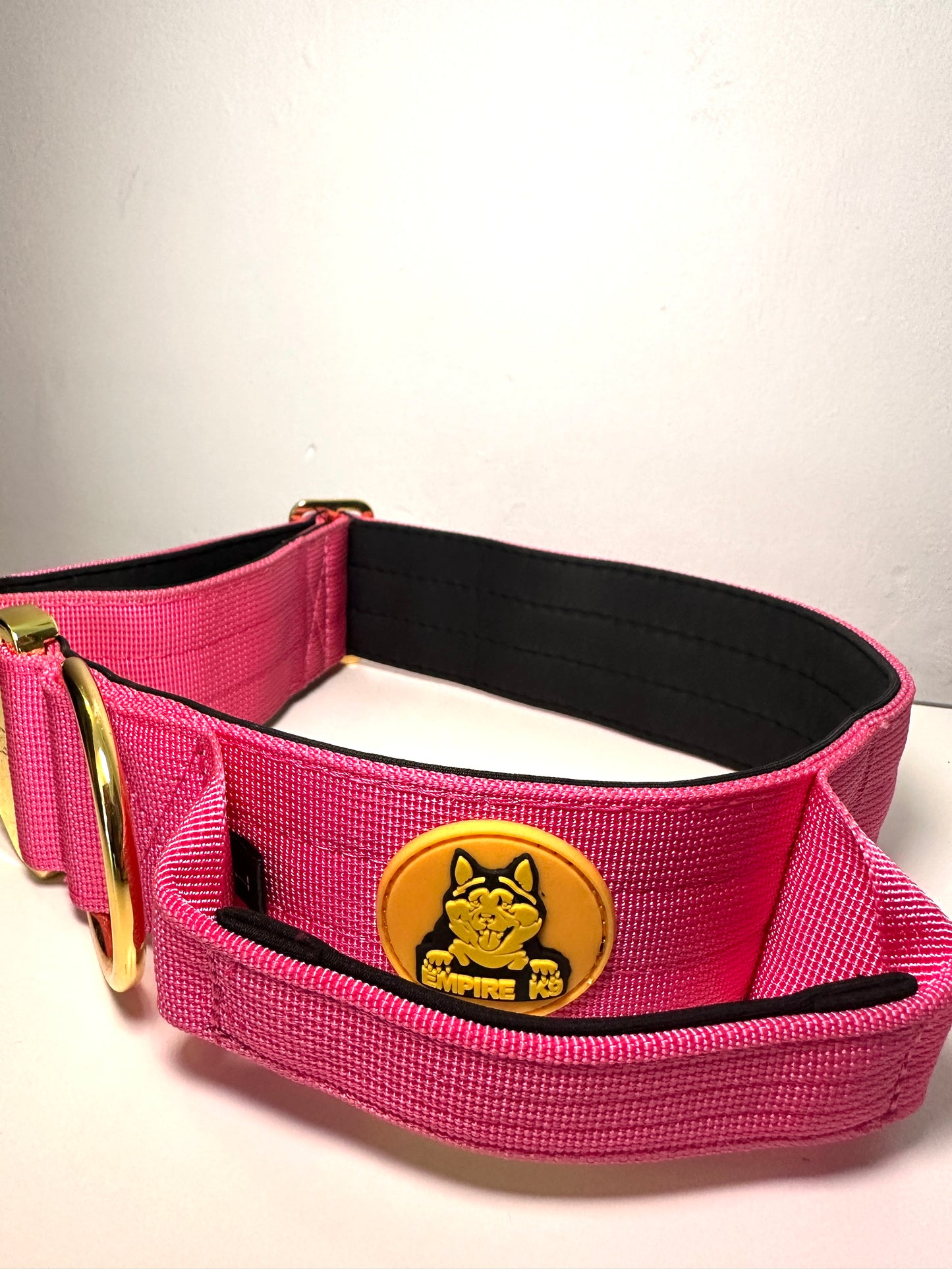 Pink Combat Collar 5cm