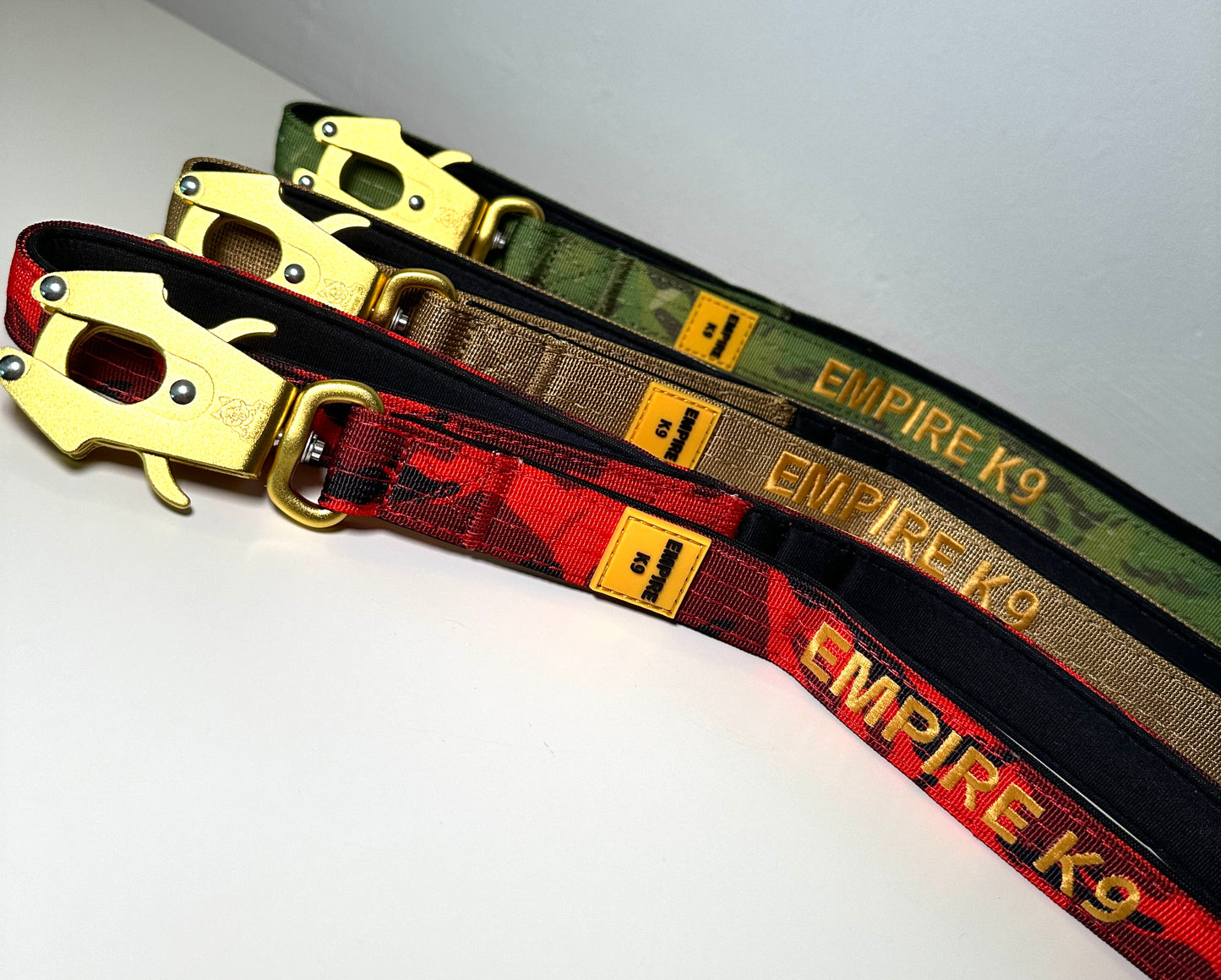 Dog Leash /W Gold Frog Clip