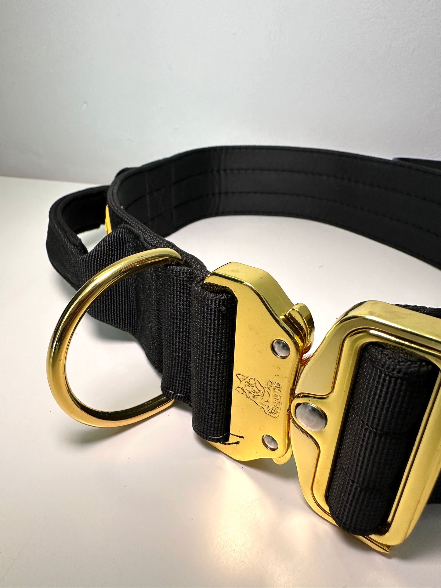 Black Combat Collar 5cm