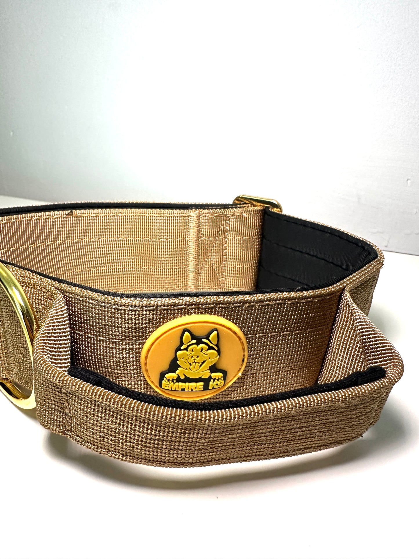 Tan Combat Collar 5cm