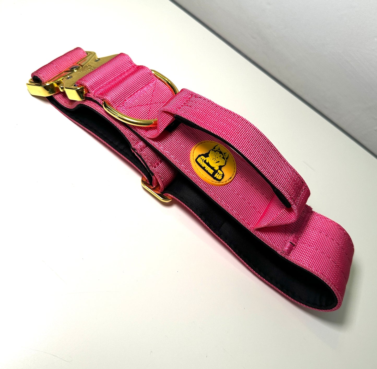 Pink Combat Collar 5cm