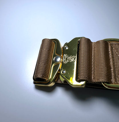 Tan Combat Collar 5cm
